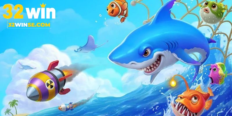 Giới thiệu về sảnh game hấp dẫn bắn cá 32win